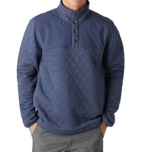 Stoic Stoic Quilted 1/4 Button Pullover - Men's